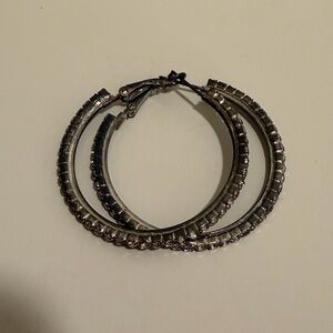 Silver Hoop Earrings
